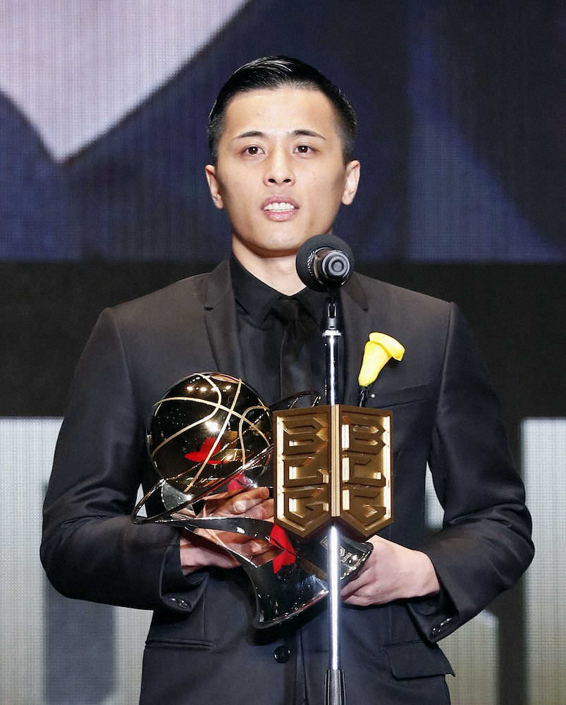 【画像・写真】Bリーグ年間表彰式　千葉・富樫が3季目で初のMVP