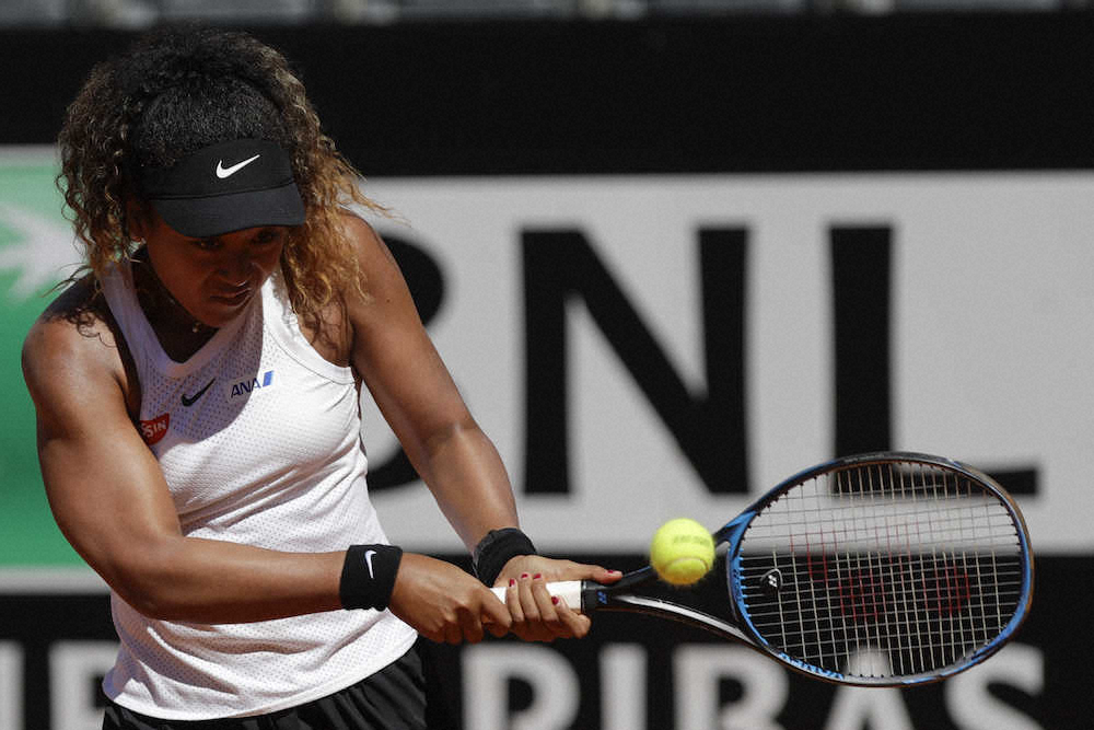 【画像・写真】大坂なおみ初戦突破！異例のダブルヘッダー、同日に3回戦へ　イタリア国際