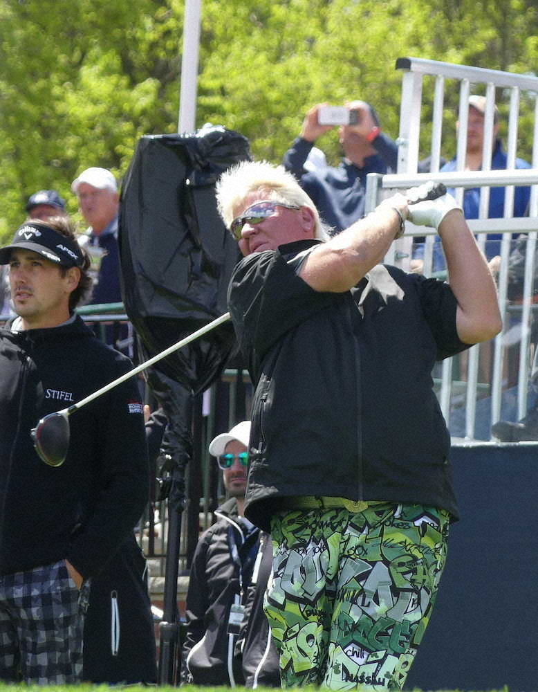 【画像・写真】デーリー　特例カート乗車で練習ラウンド、メジャー2例目　16日開幕全米プロ