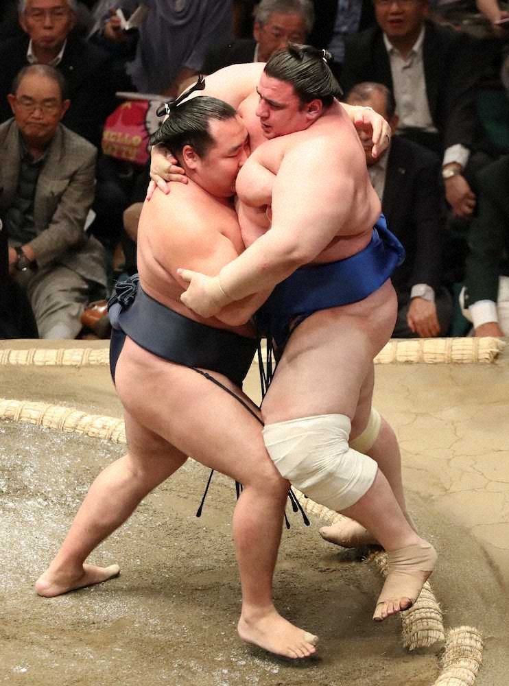 【画像・写真】鶴竜　全勝キープ!貴景勝にエール「勉強になると思えばいい」