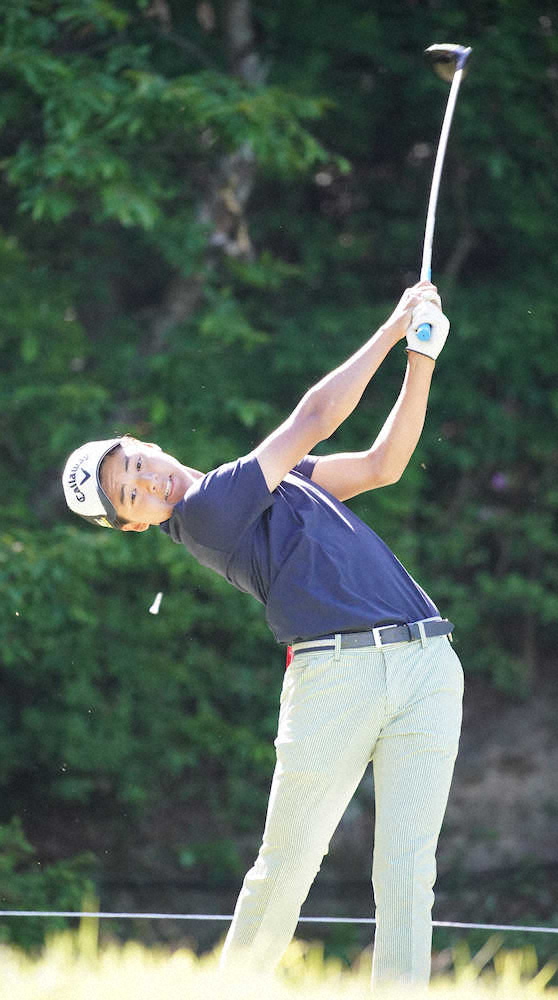 【画像・写真】弟・石川航　プロツアー初のアンダーパー　兄・遼は腰痛で欠場