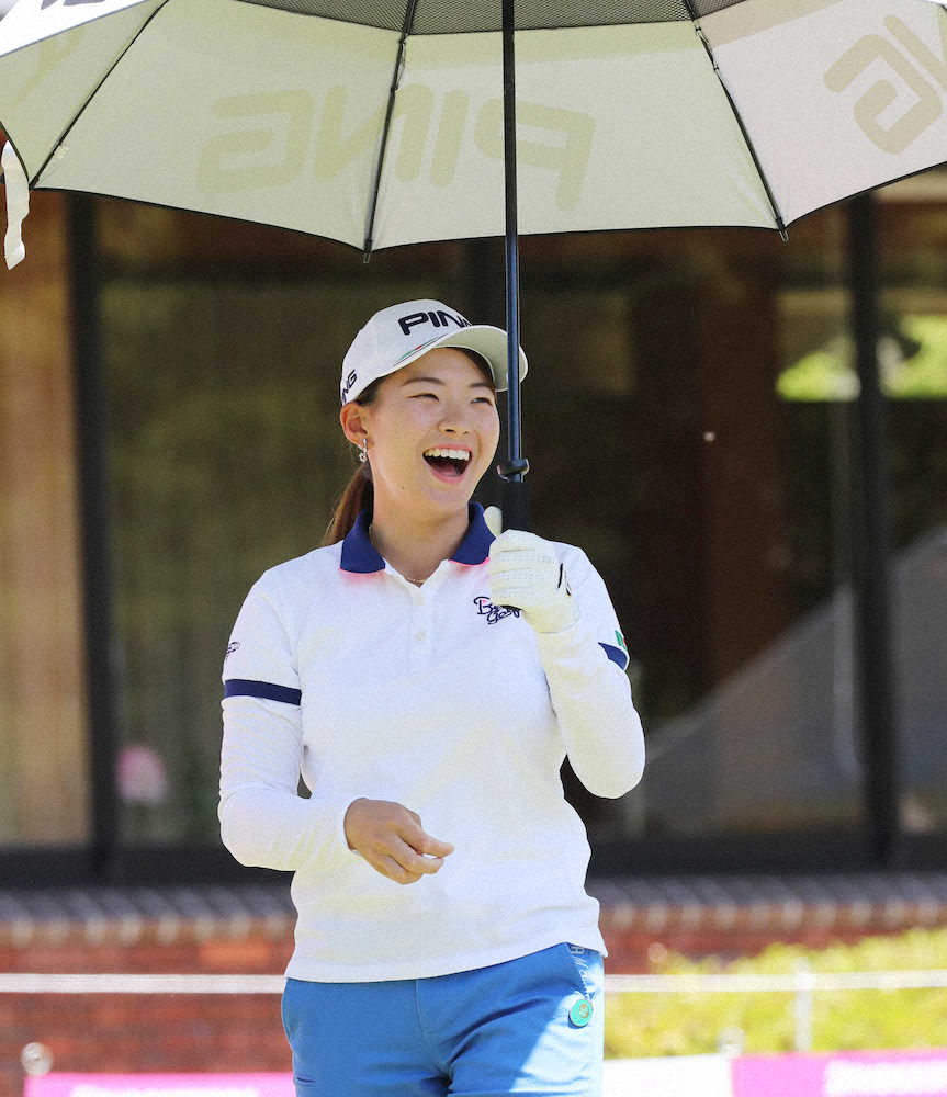 【画像・写真】初戦優勝に続き…女子ゴルフ・渋野日向子「楽しく回れれば」　24日、中京テレビ・ブリヂストンＬ開幕