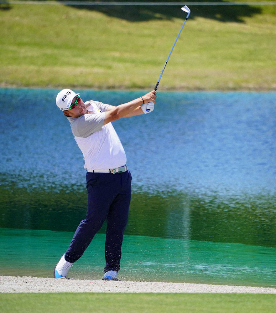 【画像・写真】大槻　2週連続Vへ3差10位　地元茨城で上々滑り出し