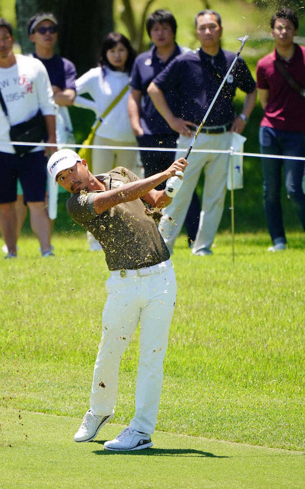 【画像・写真】小平　パット不調で出遅れ「もったいないのが多かった」