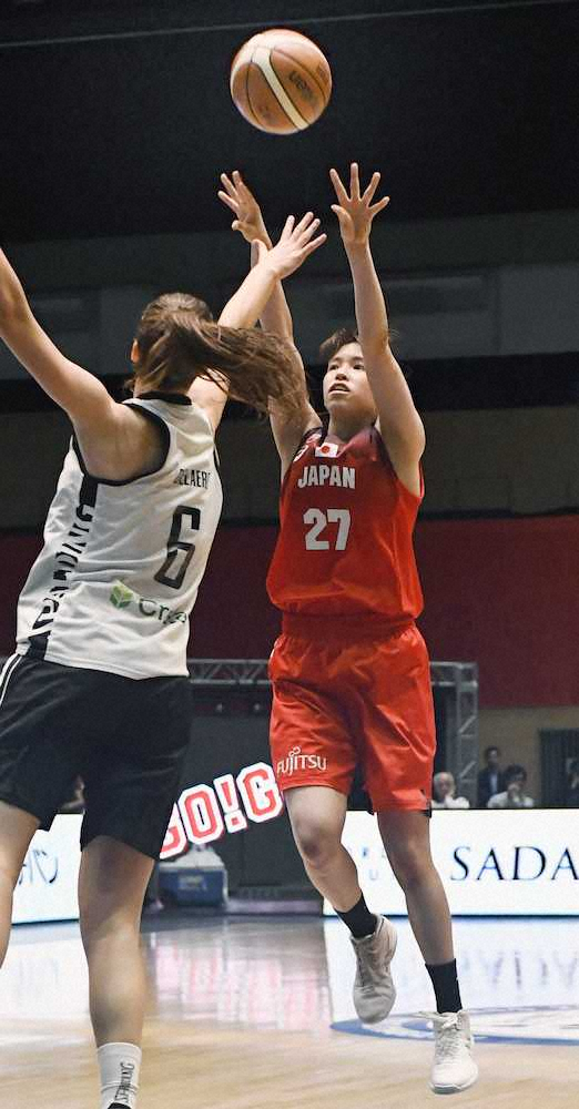 【画像・写真】バスケ女子代表が完勝　アジアV4へW杯4位の強豪を圧倒