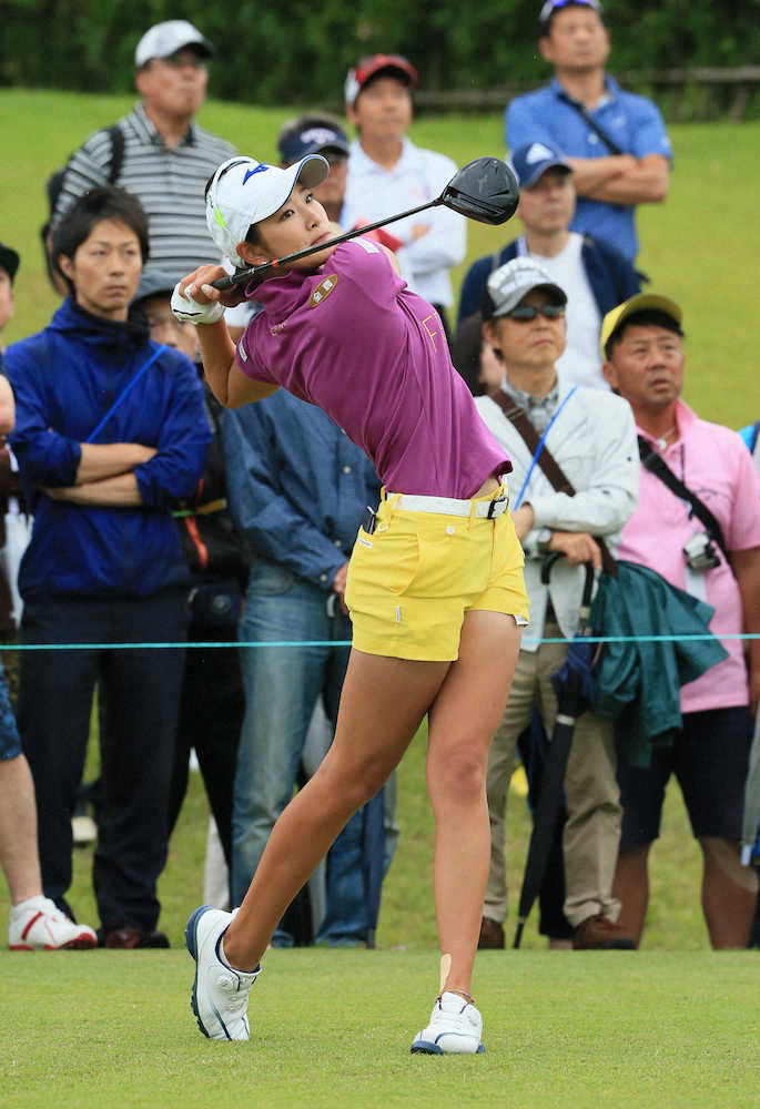 【画像・写真】英莉花　44位出遅れも反撃誓う「期待に応えたい」