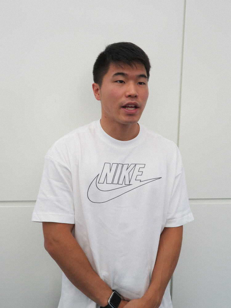 【画像・写真】小池、サニブラウンから刺激　苦手な100メートル「慣れたい」