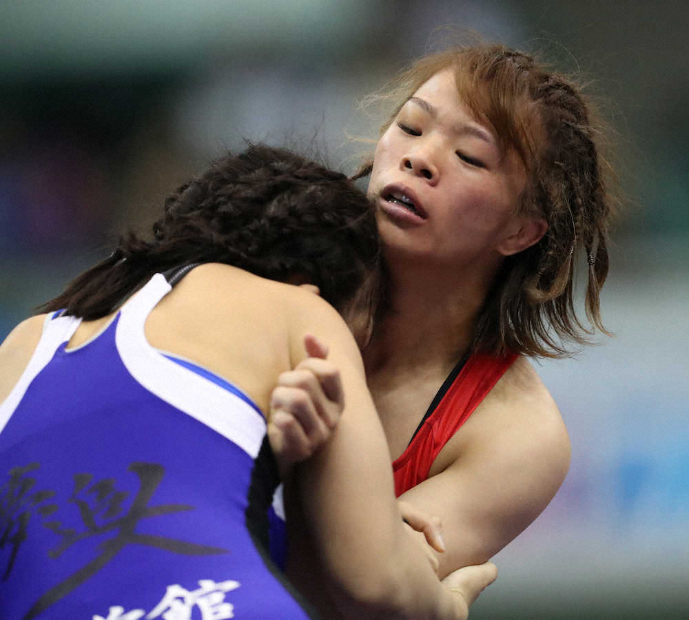 【画像・写真】川井梨　昨年の雪辱必ず!伊調との決勝へ「切り替えて半年間やってきた」