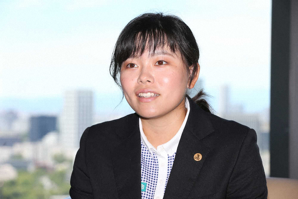 【画像・写真】勝みなみ　今季2勝のツアー優勝などを報告　先週は予選落ちも「今週は大丈夫」
