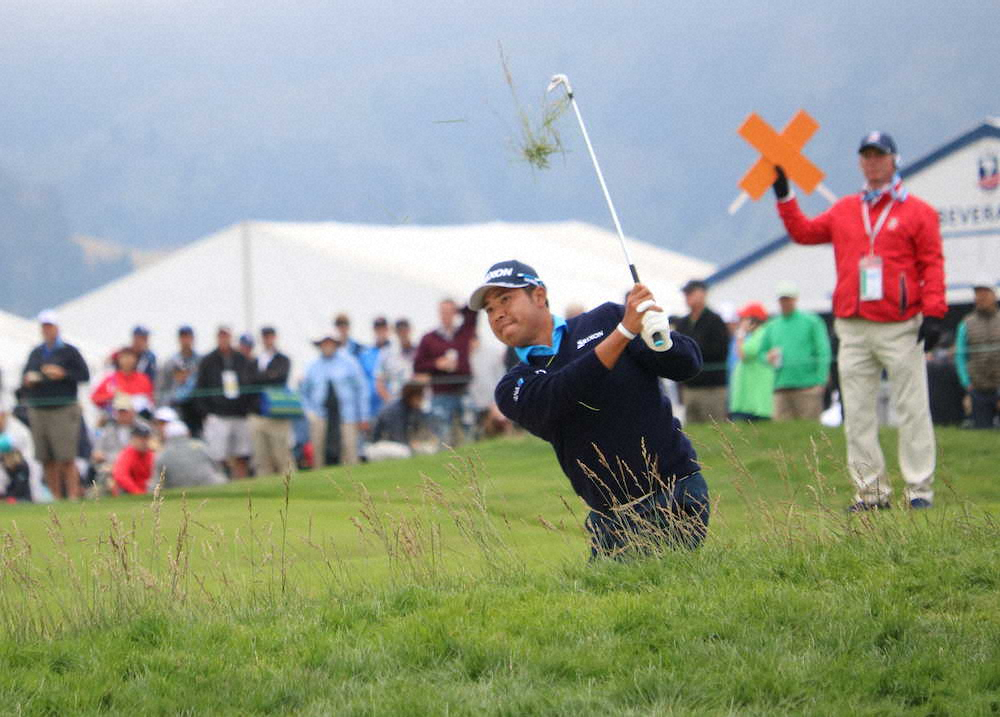 【画像・写真】松山　痛恨「8」で終戦…6番トリプルボギーで21位