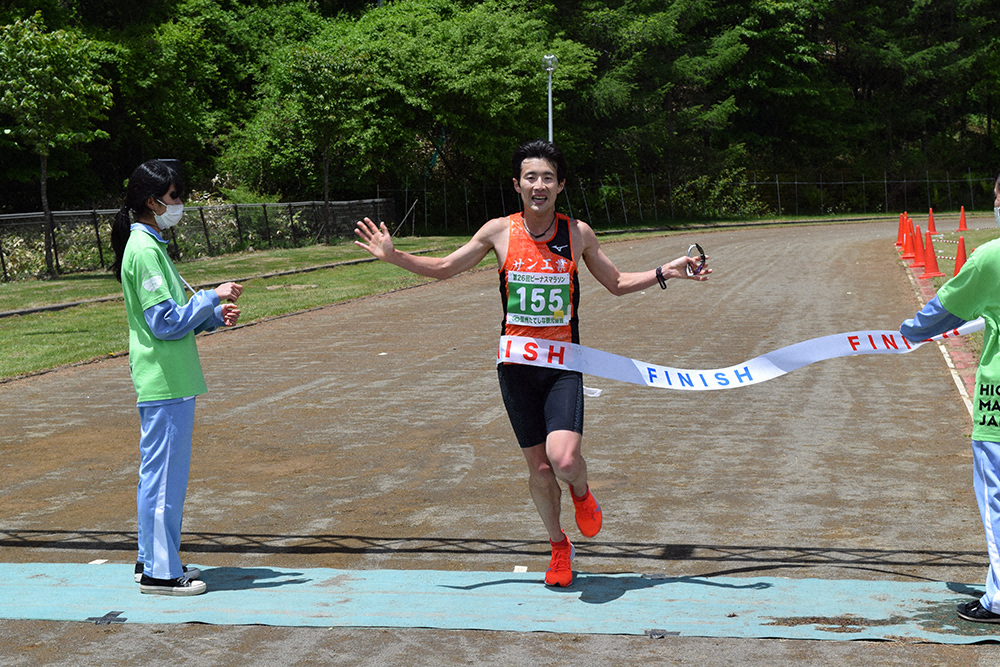 【画像・写真】白樺高原で「女神湖ビーナスマラソン」開催、ウガンダからゲスト選手参加