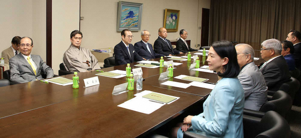 【画像・写真】大相撲有識者会議が初会合、日本出身力士の奮起求める
