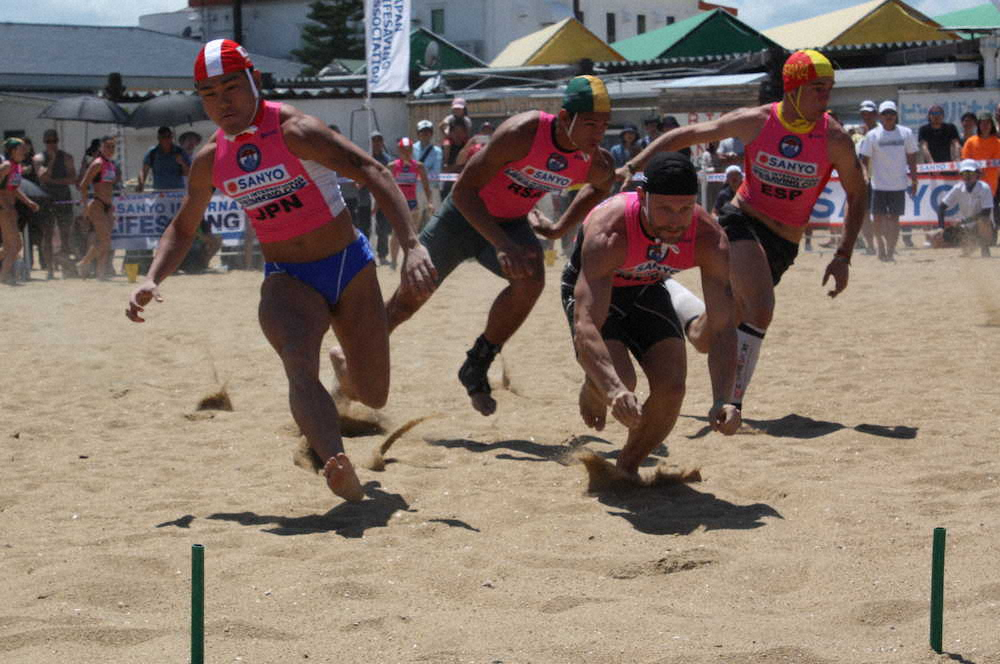 【画像・写真】日本Aは昨年と同じ3位　初代表の大矢幸恵、ビーチフラッグ女子で3位に　