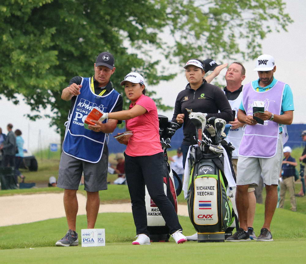 【画像・写真】畑岡奈紗、猛チャージ65で14位「自分の思ってるようなゴルフがやっとできた」