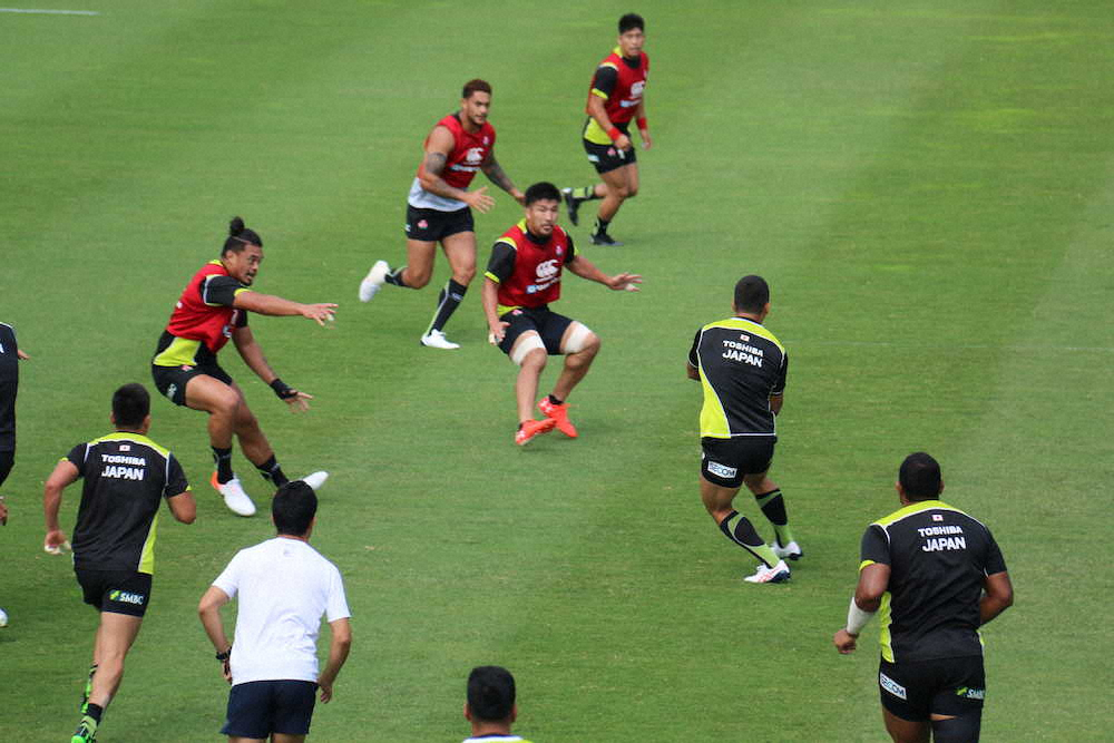 【画像・写真】布巻“七つ道具”で過酷練習乗り切る！ラグビー日本代表宮崎合宿
