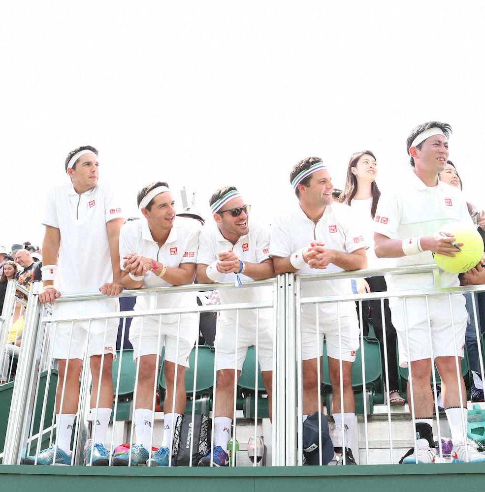 【画像・写真】錦織　8年連続ウィンブルドン初戦突破！世界113位にストレート勝ち