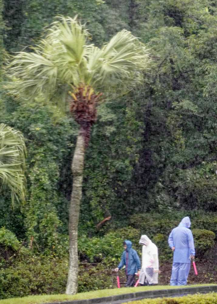 【画像・写真】男子ゴルフ　日本プロ初日順延…鹿児島大雨受け観客安全優先