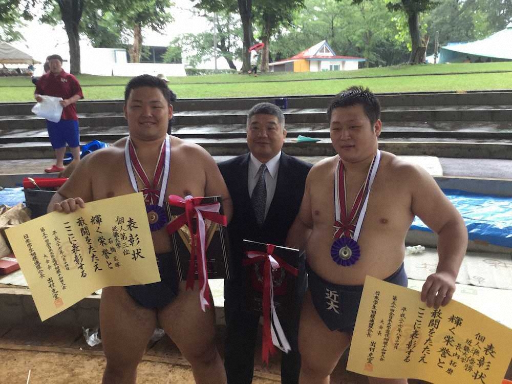 【画像・写真】朝乃山　同級生に恵まれ切磋琢磨、4年間で30キロ増