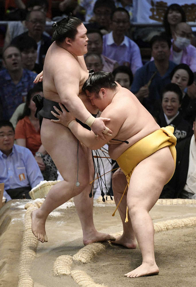 【画像・写真】遠藤、大関撃破　後半戦へ気合「引き締めて頑張ります」