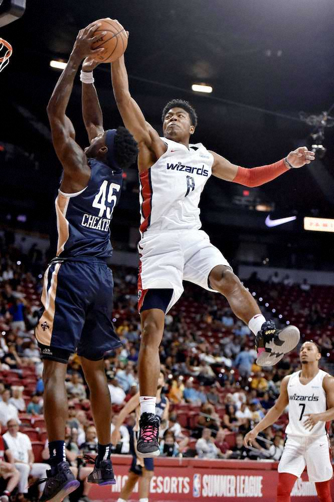 【画像・写真】ウィザーズのコーチ　八村のプレーに「とても満足している」