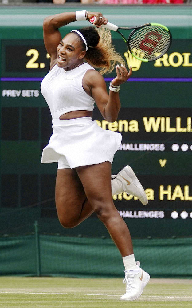 【画像・写真】ハレプ初女王！セリーナ56分料理「最高のプレーだった」