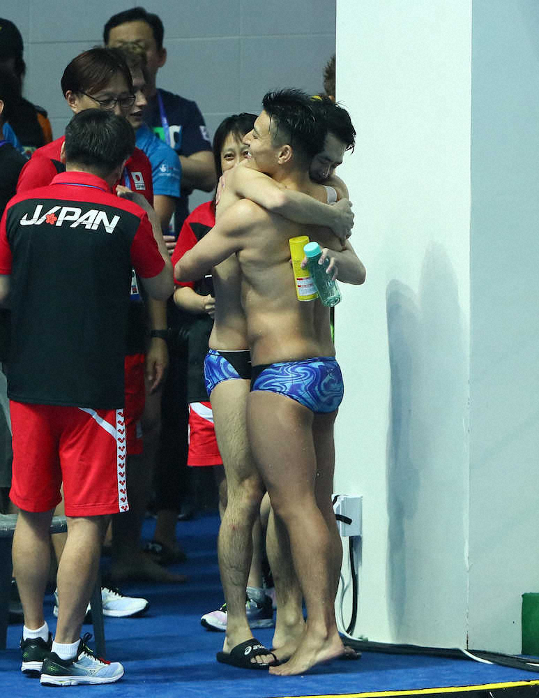 【画像・写真】飛び込みシンクロ寺内&坂井　東京五輪代表1号決めた!