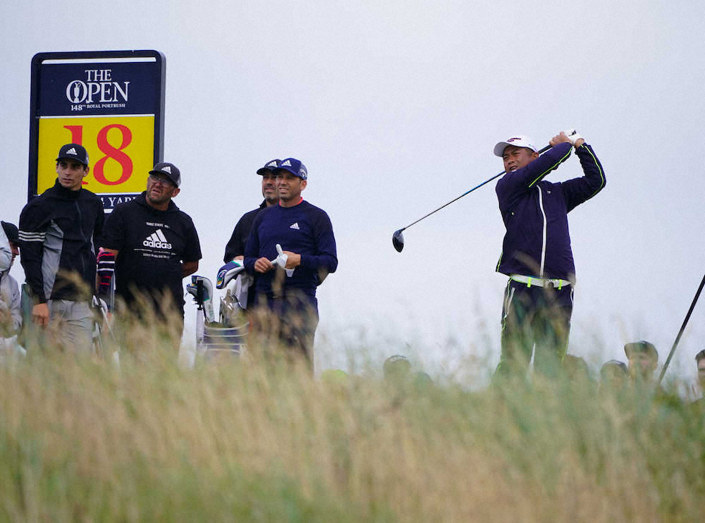 【画像・写真】池田勇太　悪条件で練習ラウンドも「初めて風を感じられたので良かった」