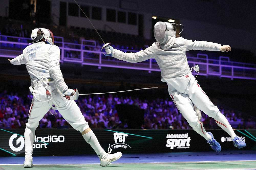 【画像・写真】男子サーブル吉田、五輪覇者下すも3回戦敗退　8強逃す