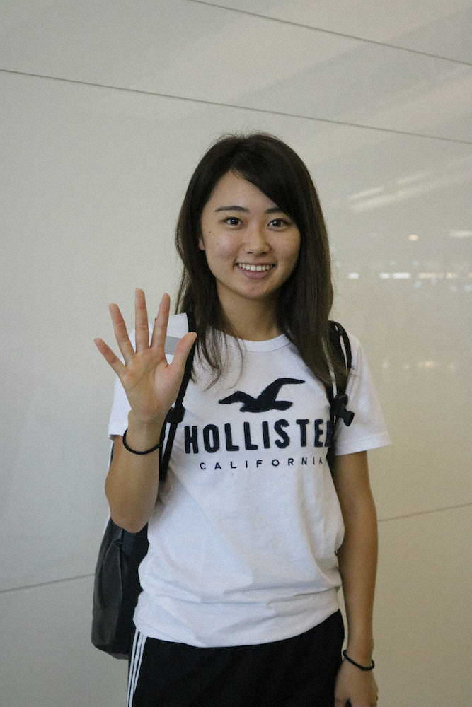 日本人女子アマチュア選手初となる2週連続の海外メジャー挑戦へ向けて渡欧した安田祐香（大手前大1年）