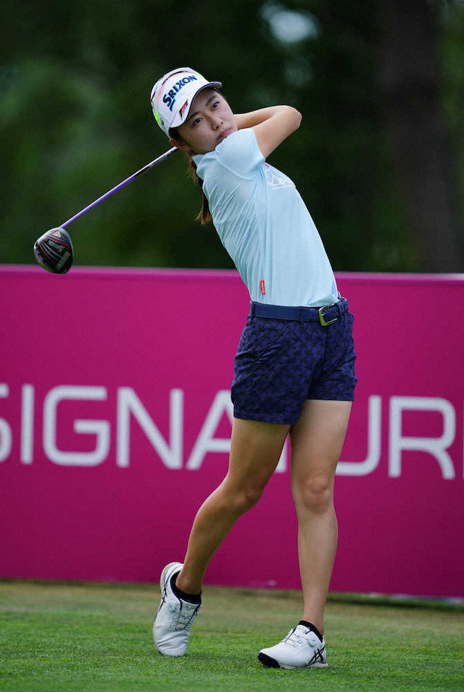 【画像・写真】18歳アマ安田　初海外メジャーで大健闘!2日目もスコア伸ばす