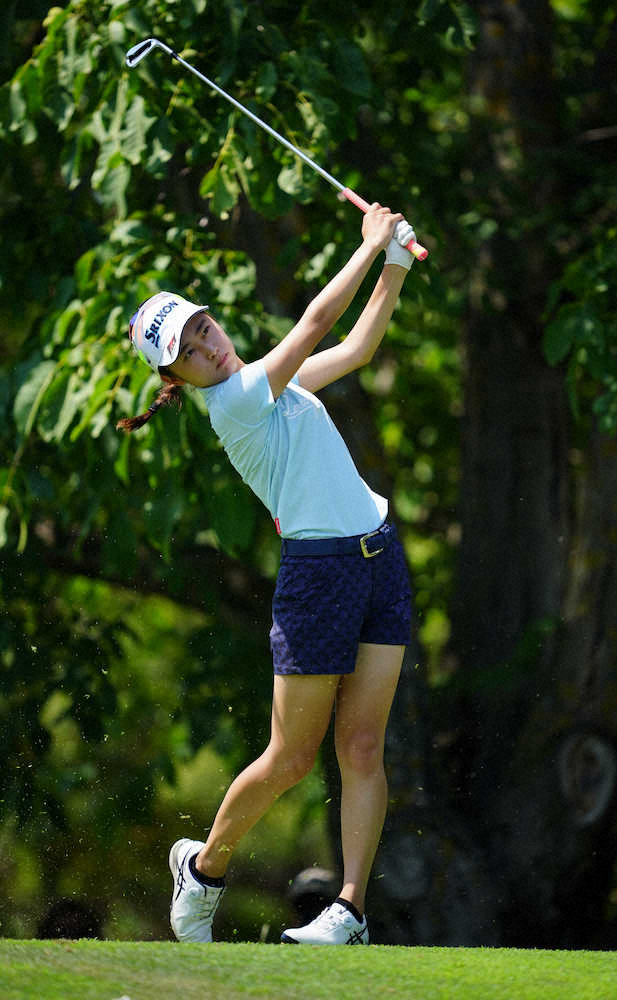 【画像・写真】安田祐香　24位で予選を通過「目標だったのでうれしい」エビアン選手権