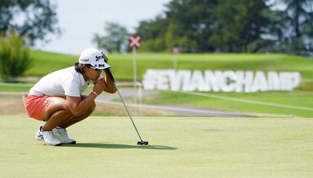【画像・写真】奈紗　予選落ち「ショットもパットも思ったところに打ち出せなくて…」