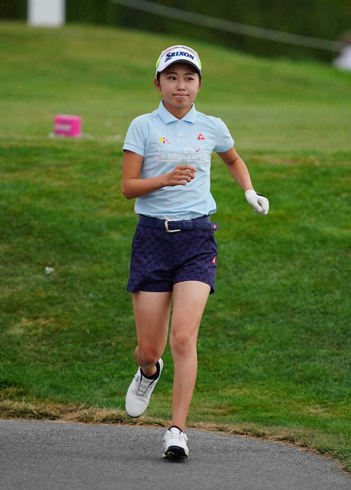 【画像・写真】安田祐香　8打差24位「いいプレーができていた」