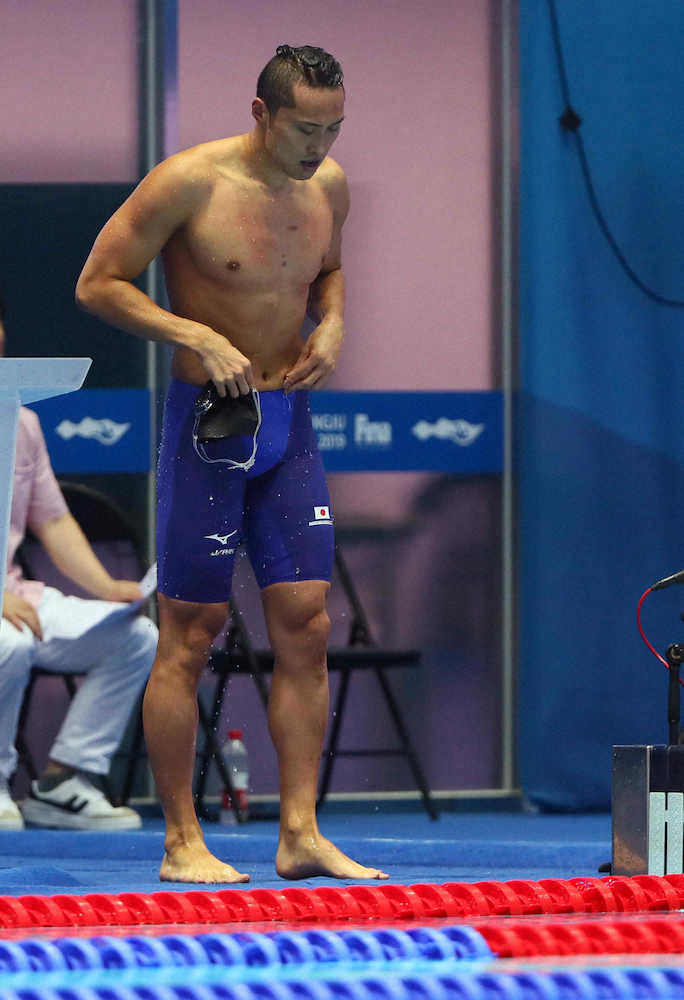 【画像・写真】塩浦　男子50自由形初決勝も…世界の壁高く8位