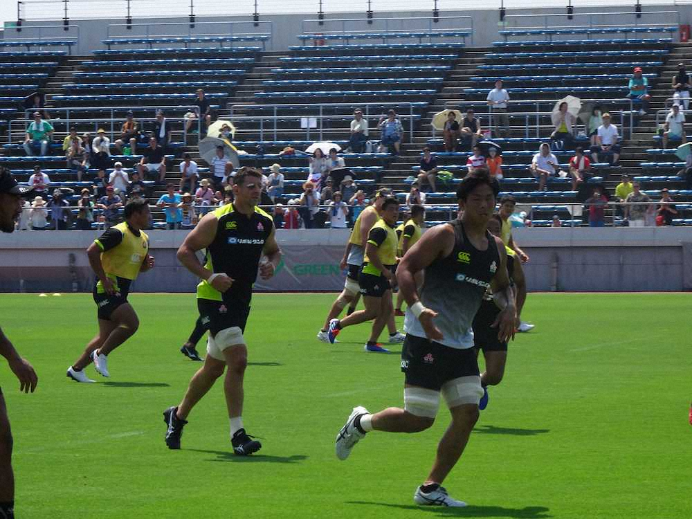 【画像・写真】トンプソン“故郷”花園でトンガ戦「めちゃくちゃ出たい」