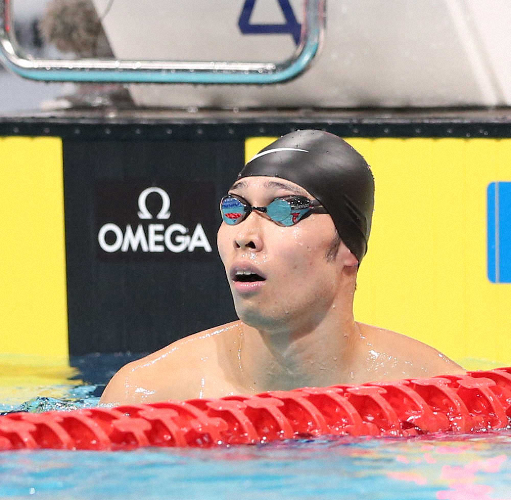【画像・写真】萩野公介　168日ぶりの復帰レース　200M個メは全体6位で決勝進出