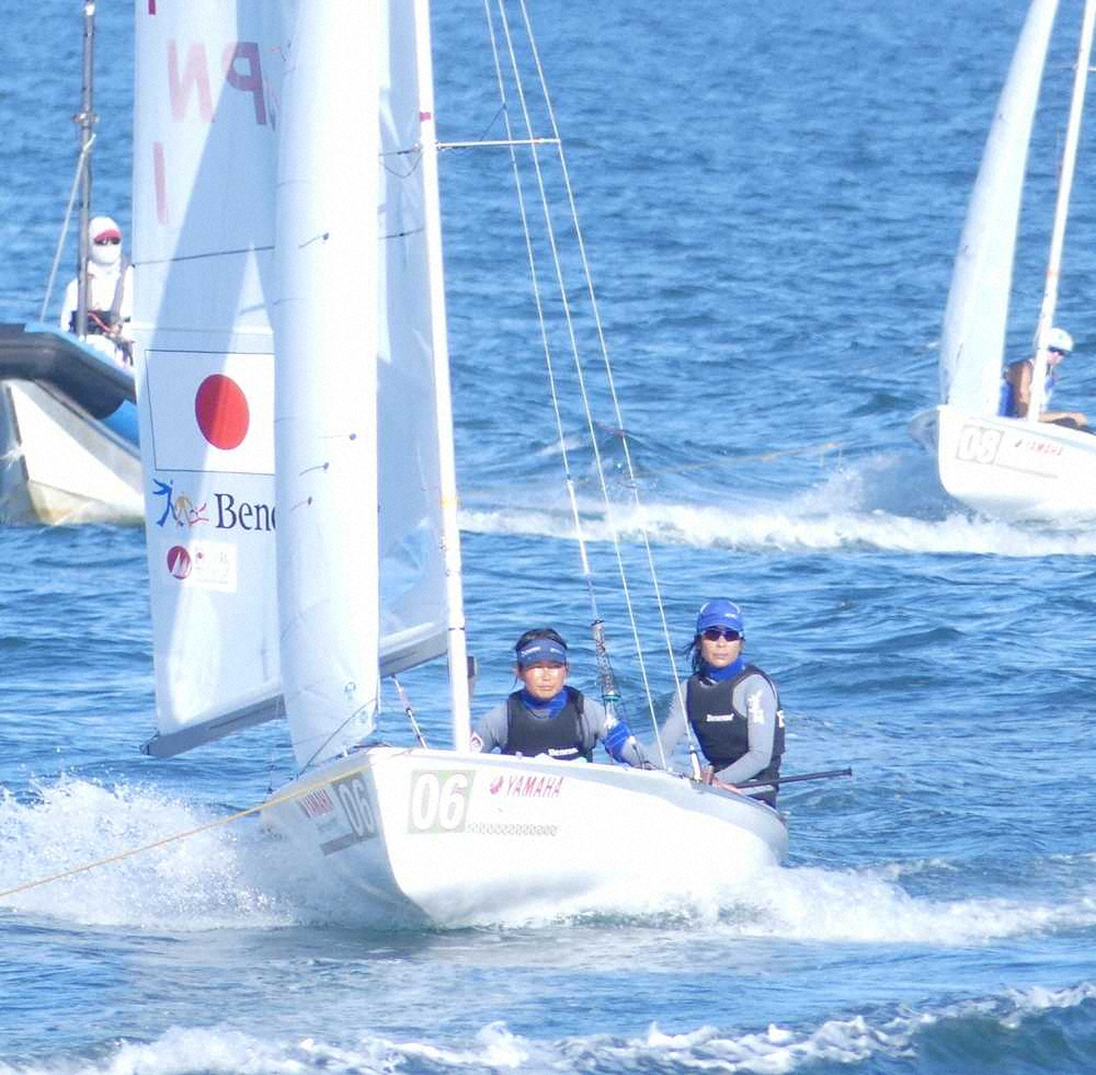 【画像・写真】男子の岡田＆外薗組、脱水症状も3位好発進　吉田、吉岡組は2位