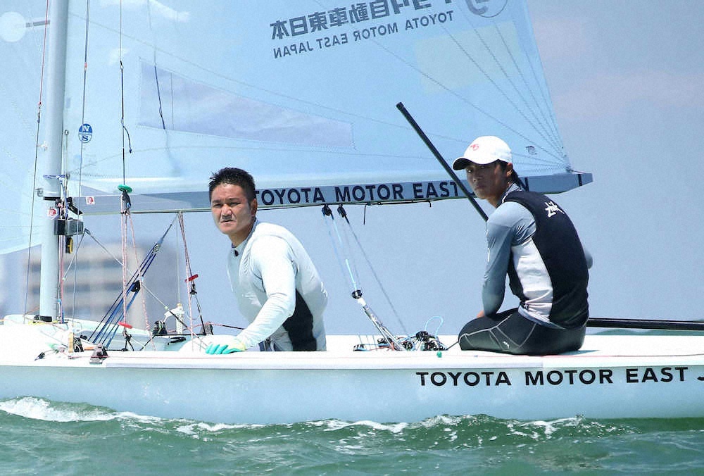 【画像・写真】セーリング男子の岡田・外薗組　まさかの失格「見誤った」