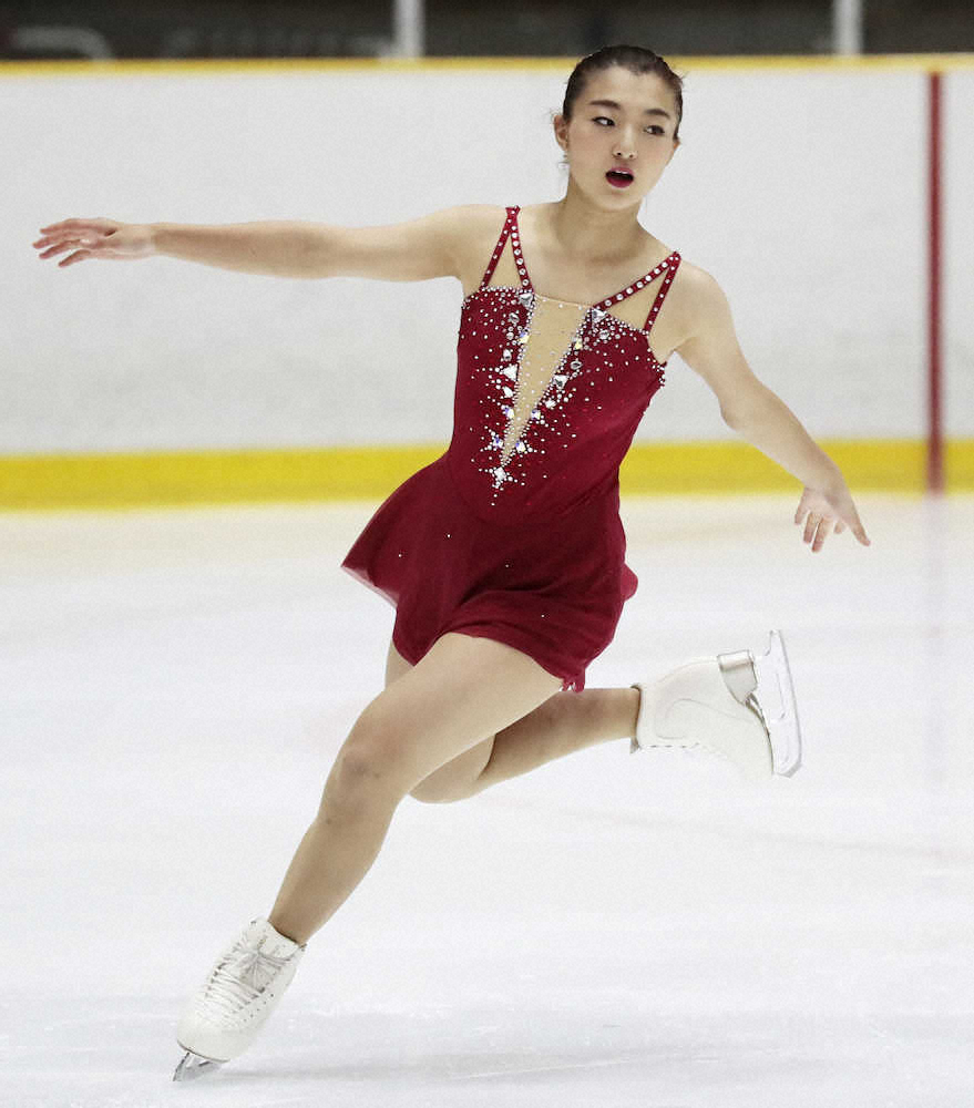 【画像・写真】坂本　今季初戦は出遅れSP6位　3回転ジャンプ2本ミス