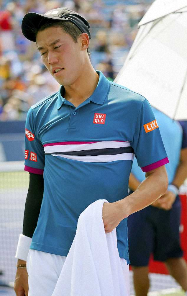 【画像・写真】錦織、また初戦敗退…体調に不安「原因が分からない」