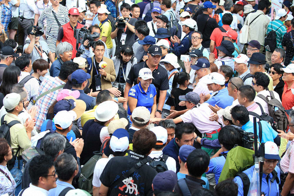 【画像・写真】渋野に“ウッズシフト”検討　五輪組織委がスター安全対策