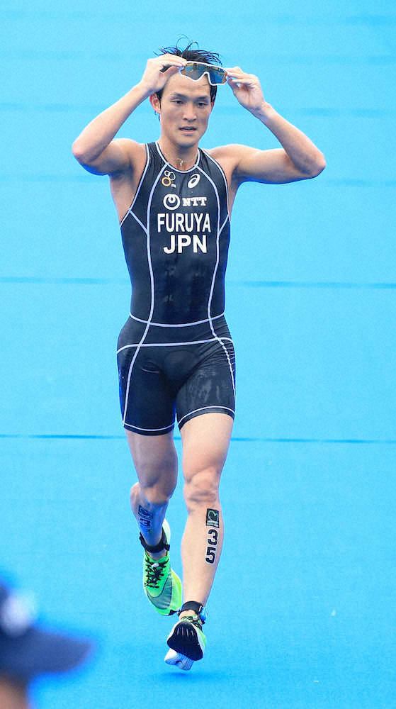 【画像・写真】古谷35位が男子日本勢最高、トライアスロン五輪内定出ず