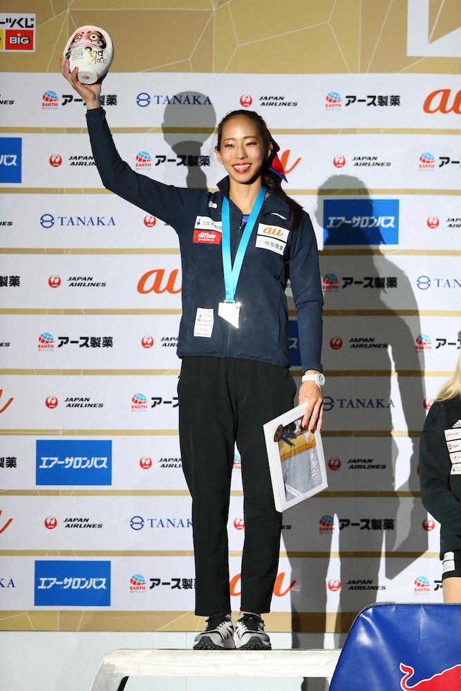 【画像・写真】野口　五輪切符の決め手は心技体の充実　ボルダリングW杯で11戦連続表彰台