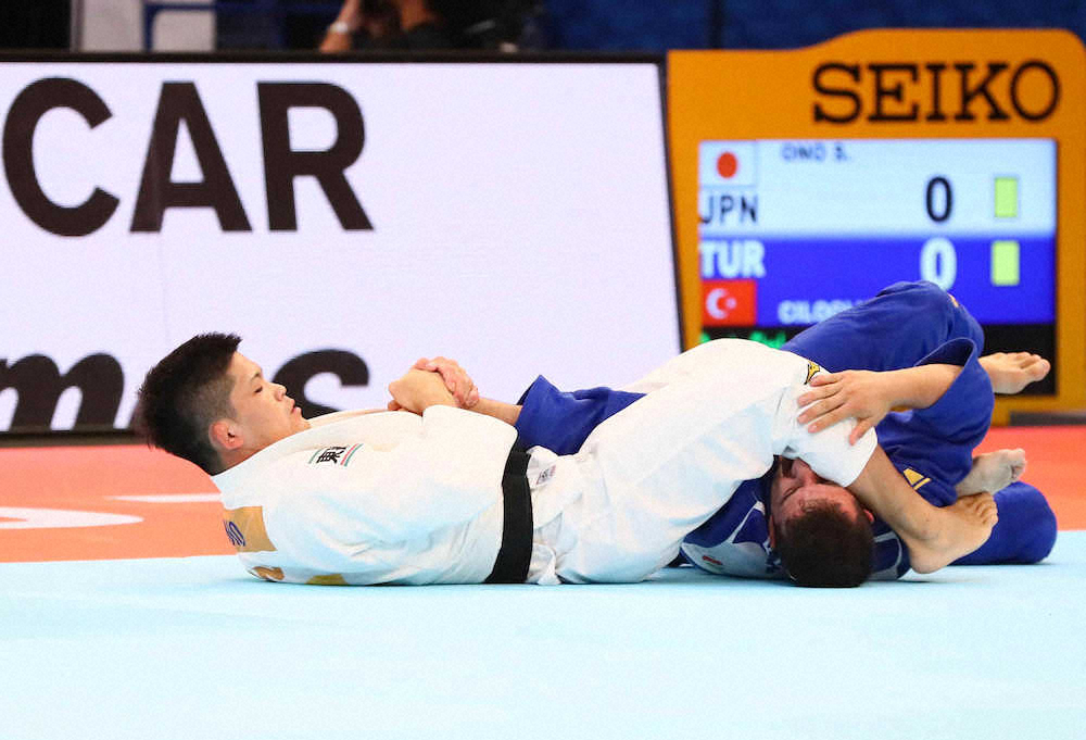 【画像・写真】世界柔道男子73キロ級　大野将平が3大会ぶり3度目V　全試合一本勝ち