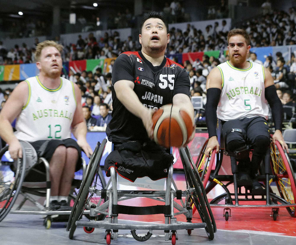 【画像・写真】車いすバスケ日本、格上の豪州に敗戦　ベテランの香西が21得点と奮闘