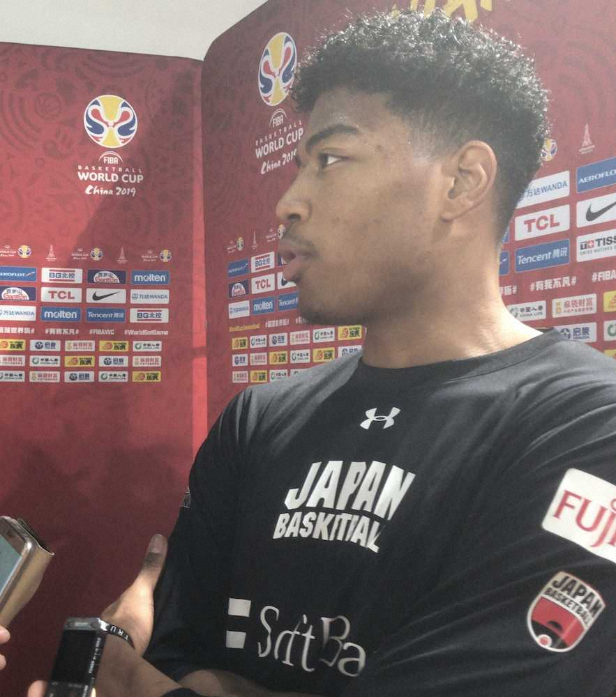 【画像・写真】八村塁「ワクワクしている」9月1日にバスケW杯トルコ戦