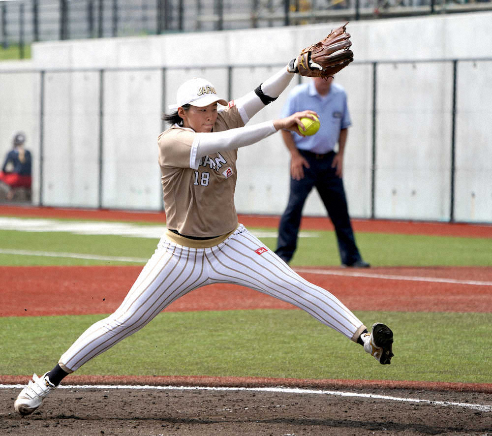 【画像・写真】未来のエース候補・勝股が5失点KO　投手陣打ち込まれ米国に完敗