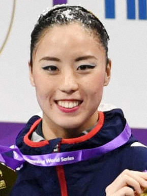 アーティスティックスイミングの東京五輪代表に決まった乾友紀子