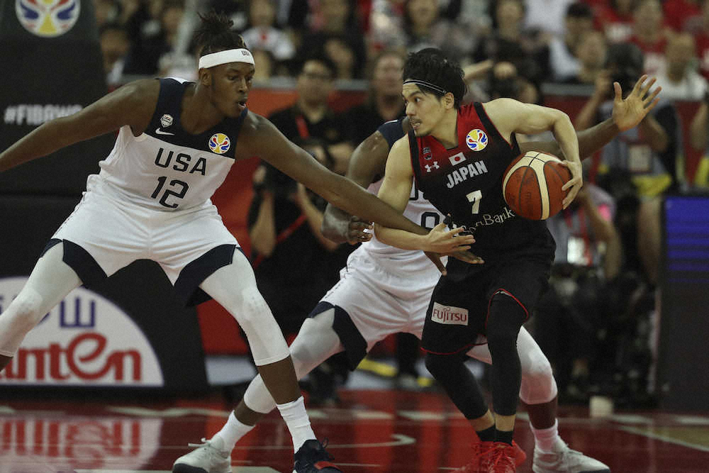 【画像・写真】八村にNBAの洗礼…米国戦で4得点、厚い世界の壁