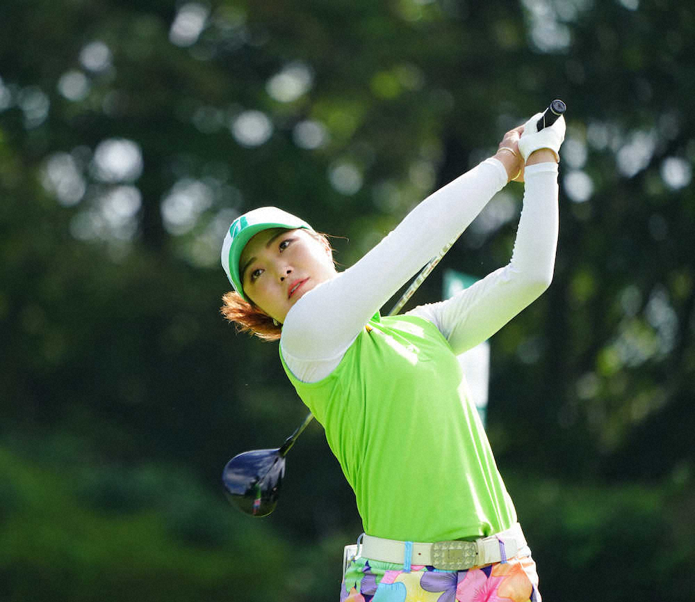 【画像・写真】高橋、初優勝へ3打差5位「自分を信じてみんなと同じ位置に並びたい」